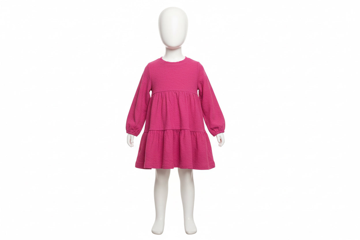 roots & threads Winter One-Piece 2tod fushia