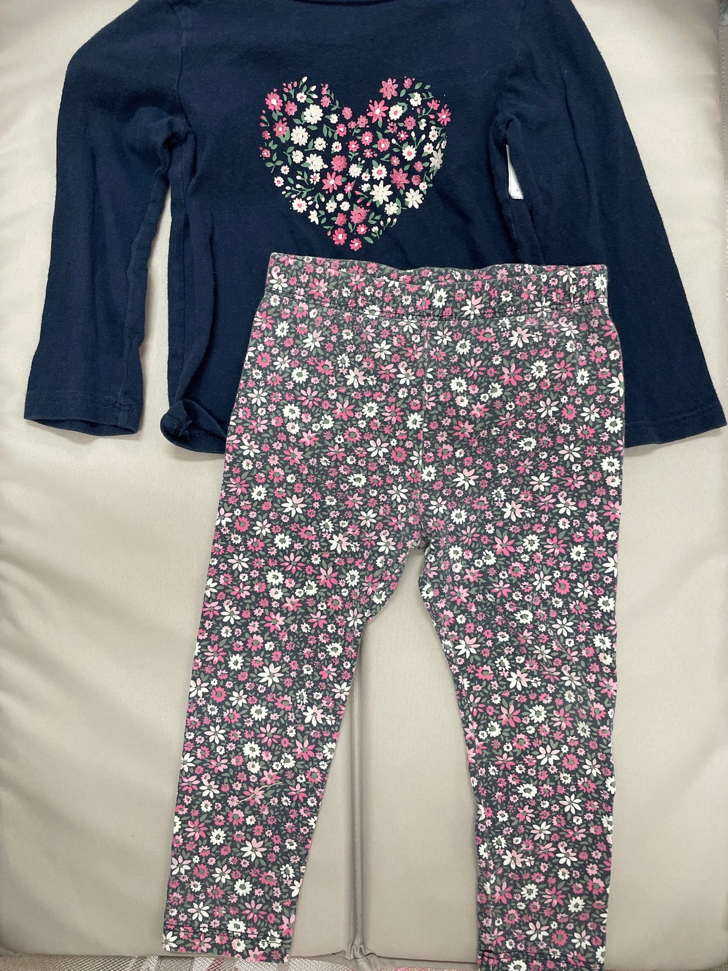 Spring Set 2t Blue/ Flower