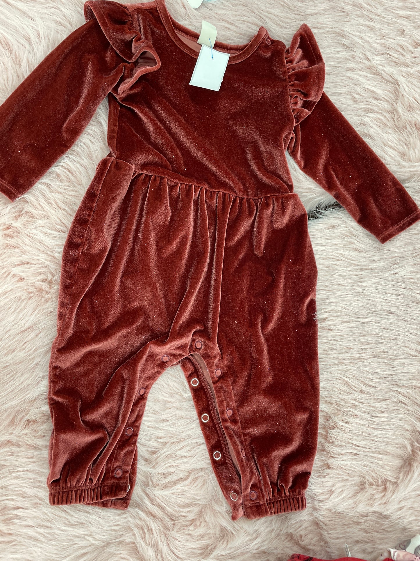 tucker + tate Winter Set 9m burgundy
