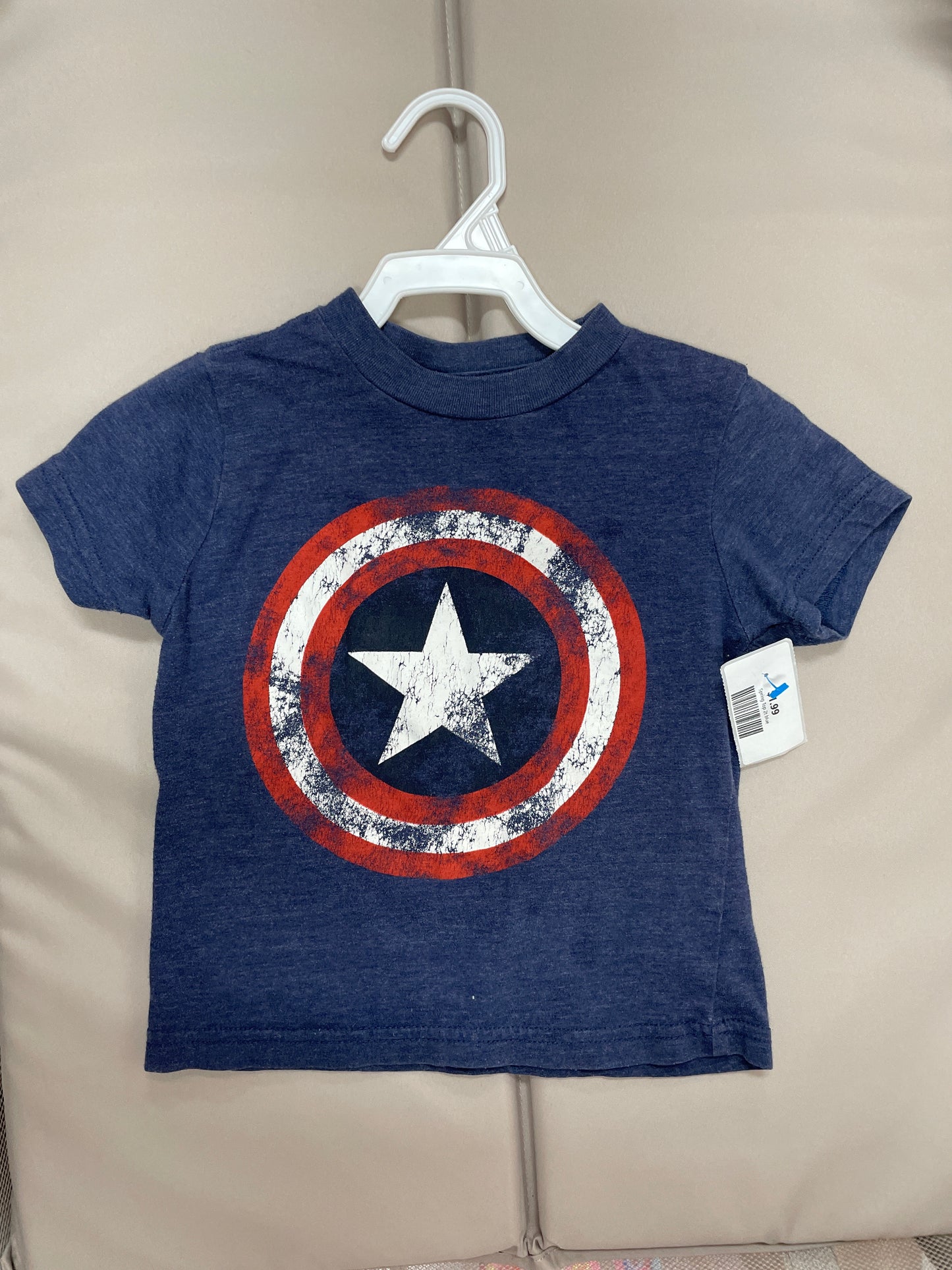 Spring Top 2t blue