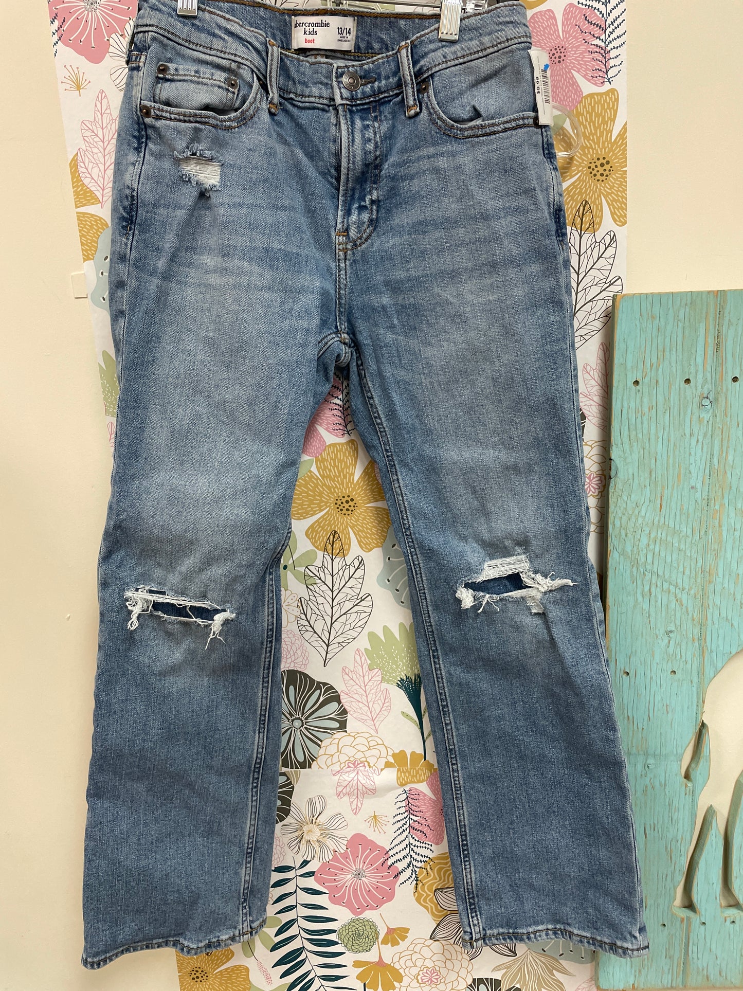 abercrombie Winter Pant 14/16 light wash