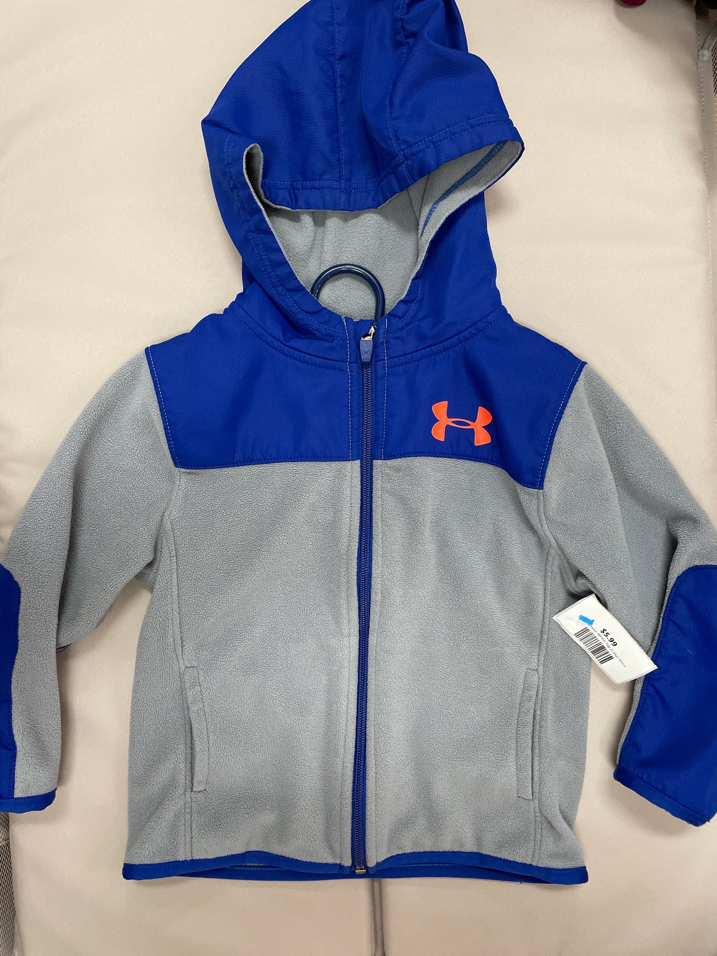under armour Winter Top 2t blue fleece