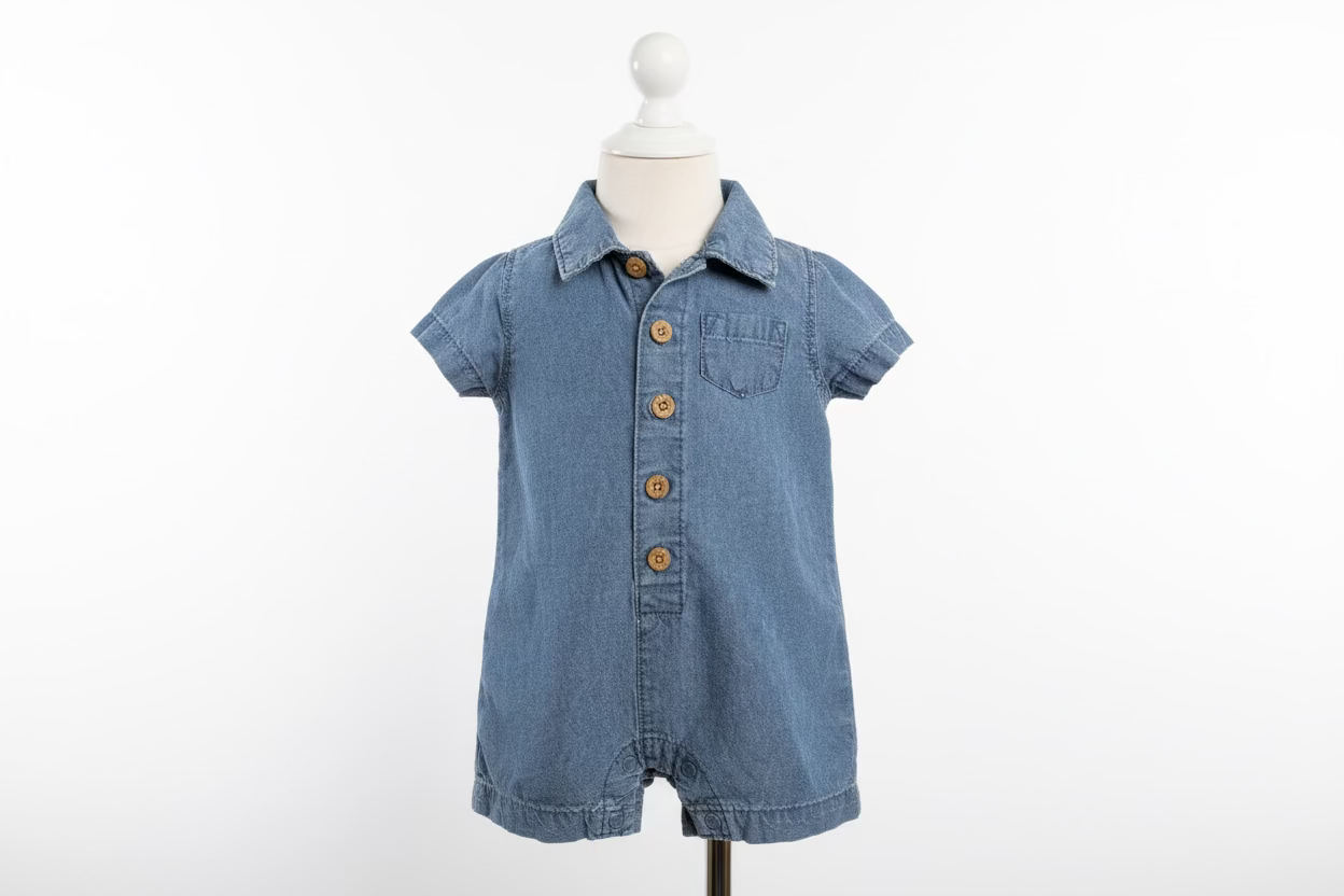 Carters Spring One-Piece 3mon denim