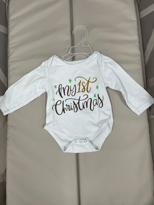 christmas bodysuit (size: 3m)