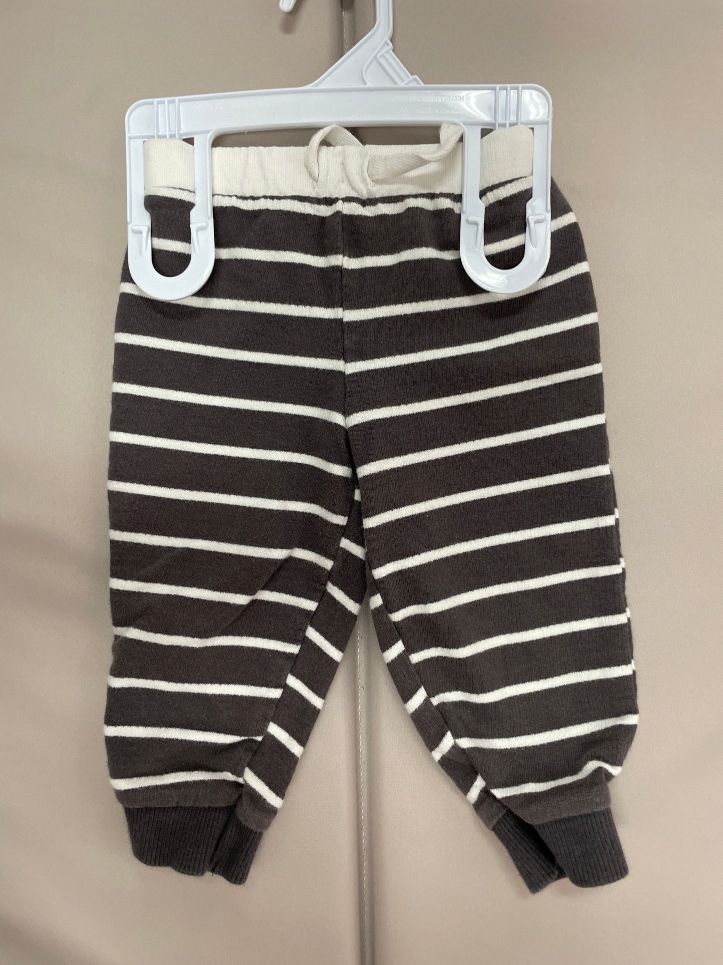Spring Pant 12m Gray Striped