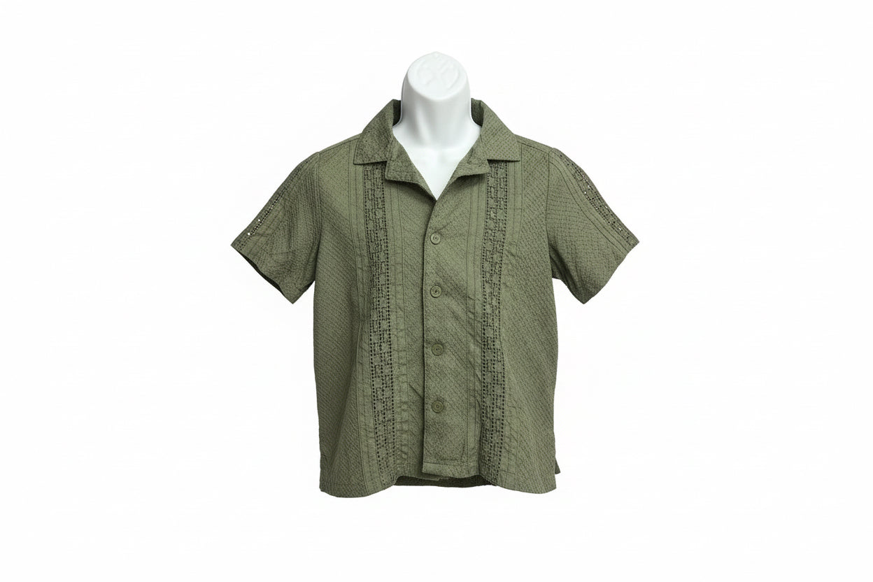 old navy Spring Top 4tod green