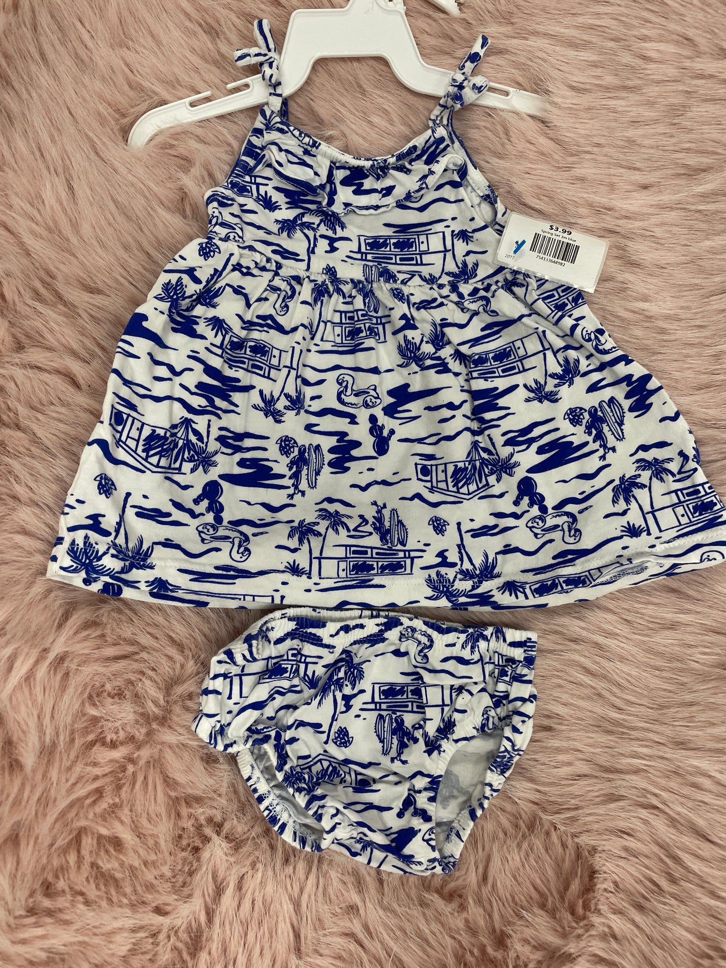 Spring Set 3m blue