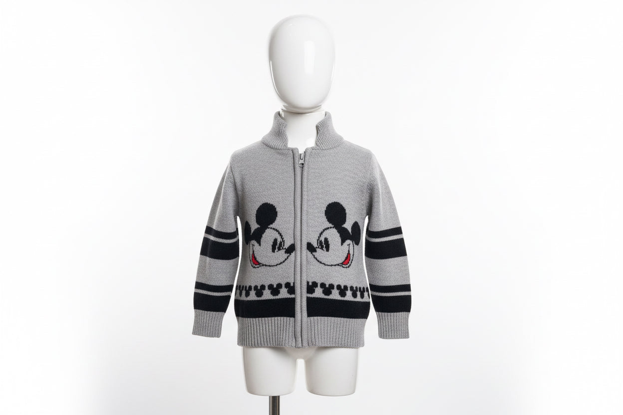 Disney Junior Winter Top 4tod grey