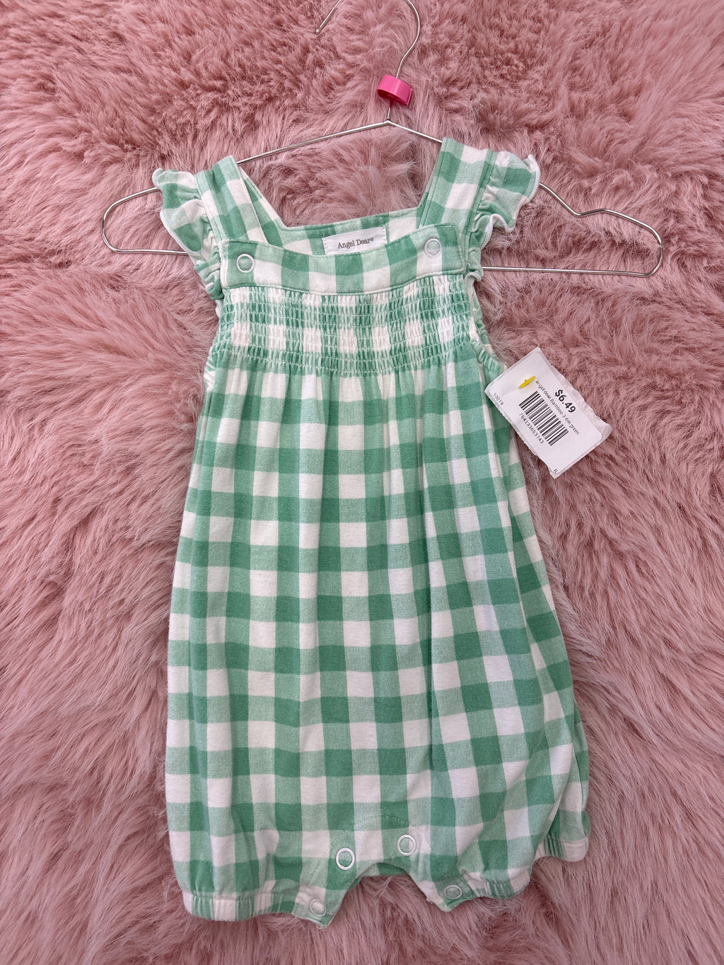 angel dear Bamboo 3-6m green