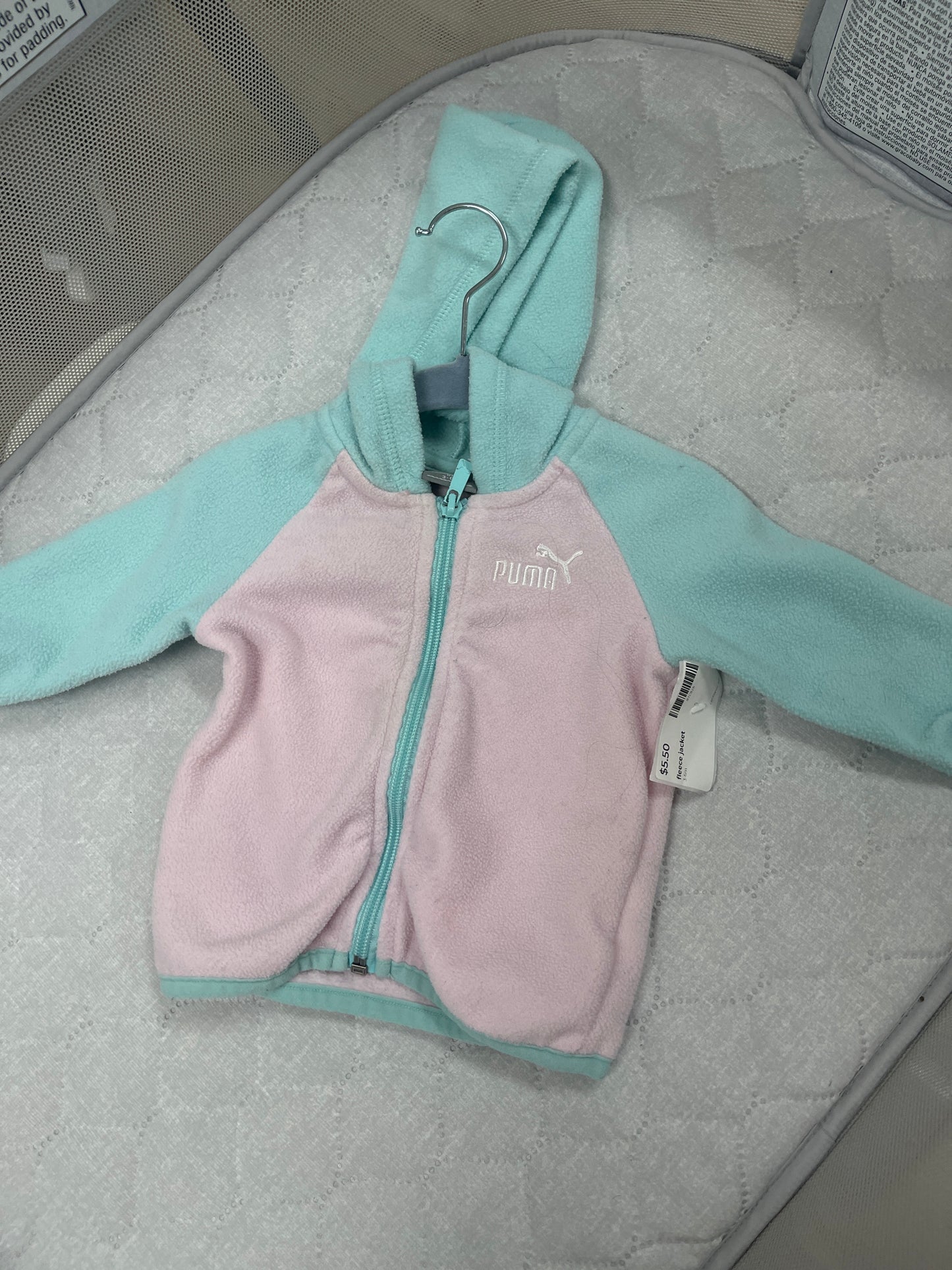 fleece jacket (size: 3-6m)