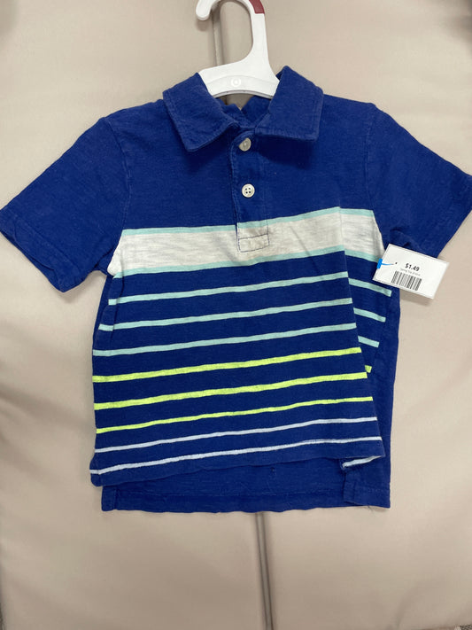 Spring Top 2t blue