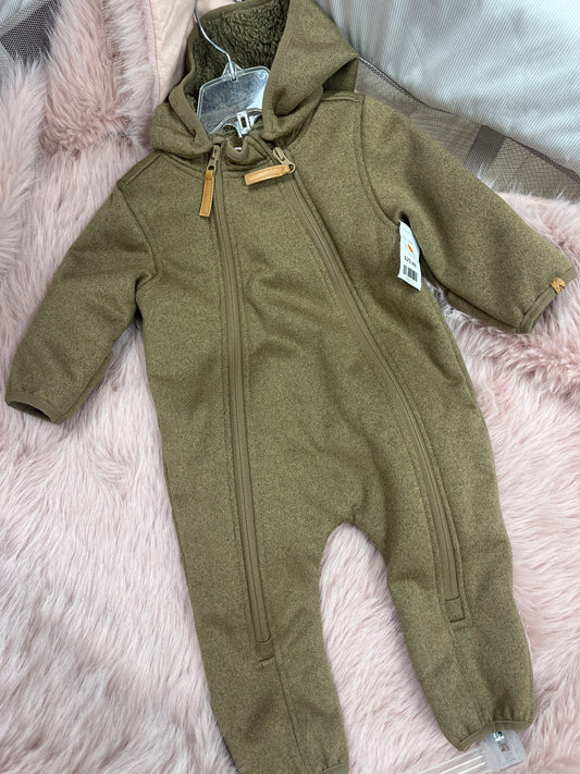 Tan Snowsuit, 0-6m