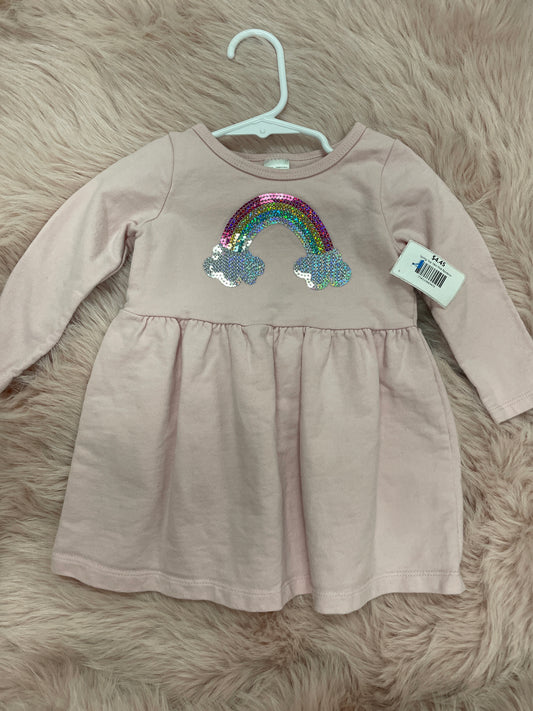 Spring Top 18m Pink Rainbow