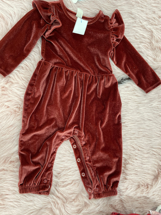 tucker + tate Winter Set 9m burgundy