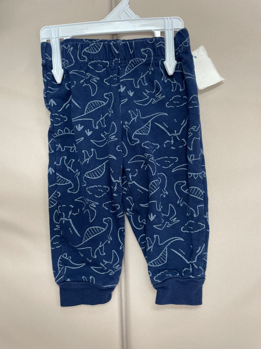 Winter Pant 12m Blue Dino Sweatpants