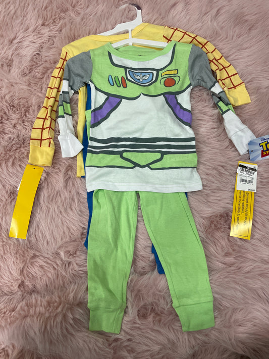 Disney Pixar PJs/Sleep 2t Buzz Lightyear/Woody