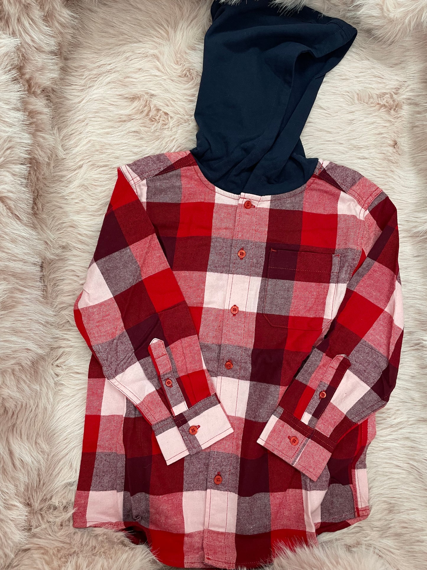 Winter Top M 7/8 red