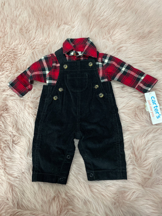 Winter One-Piece Nb Red/Black Plaid