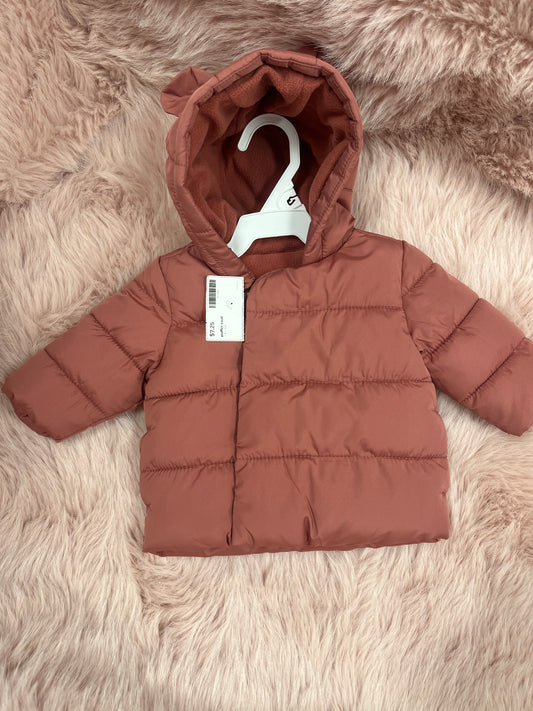 puffer coat (consigner id: 029, size: 0-3m)