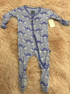 kickee pant Bamboo 0-3m purple