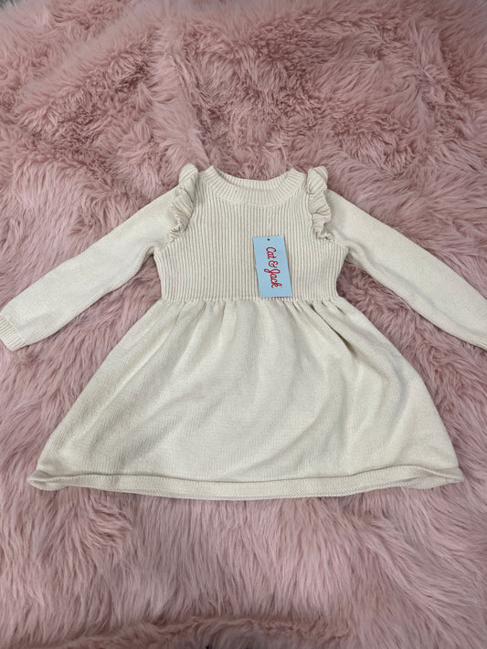 Cat and Jack Spring Top 3t Tan Dress