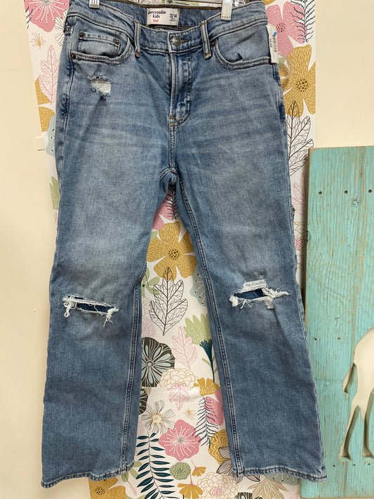 abercrombie Winter Pant 14/16 light wash