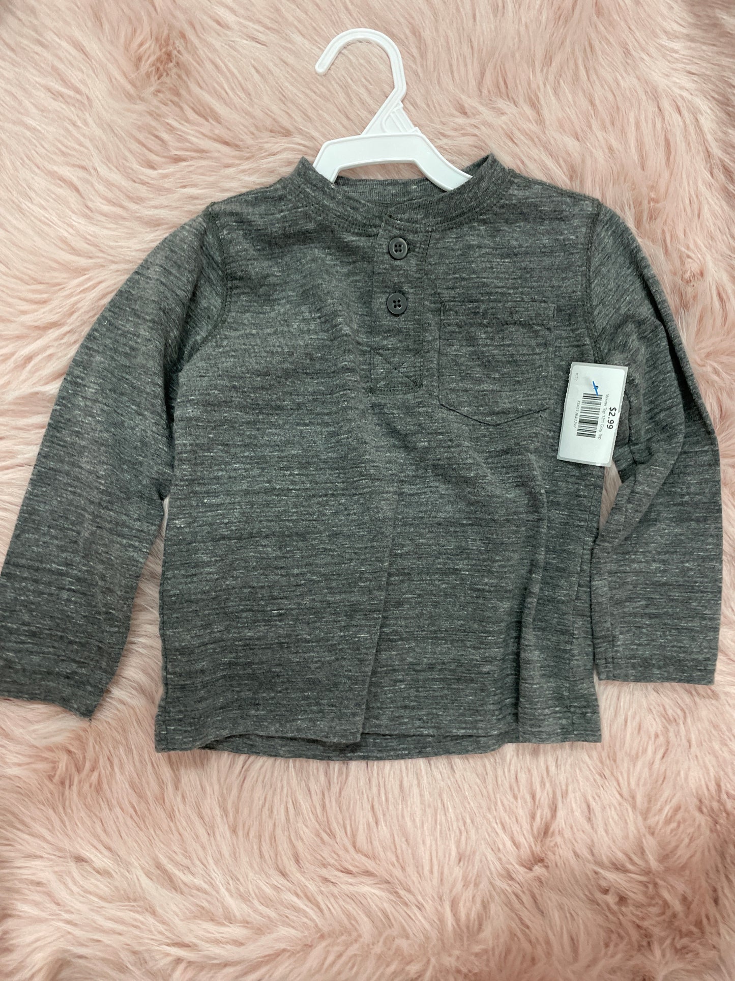 Winter Top 12m Gray Top
