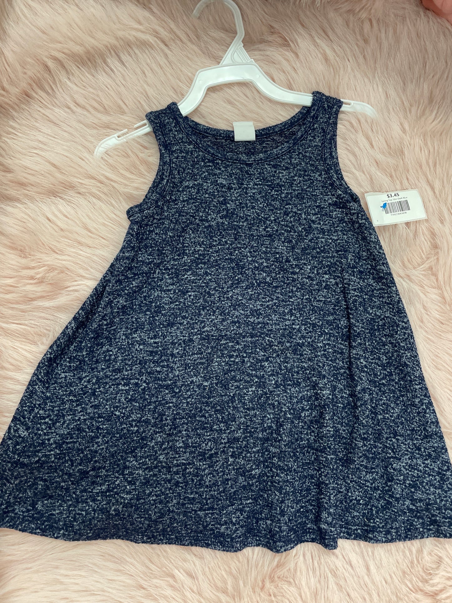 Spring Top 18m Dark Blue