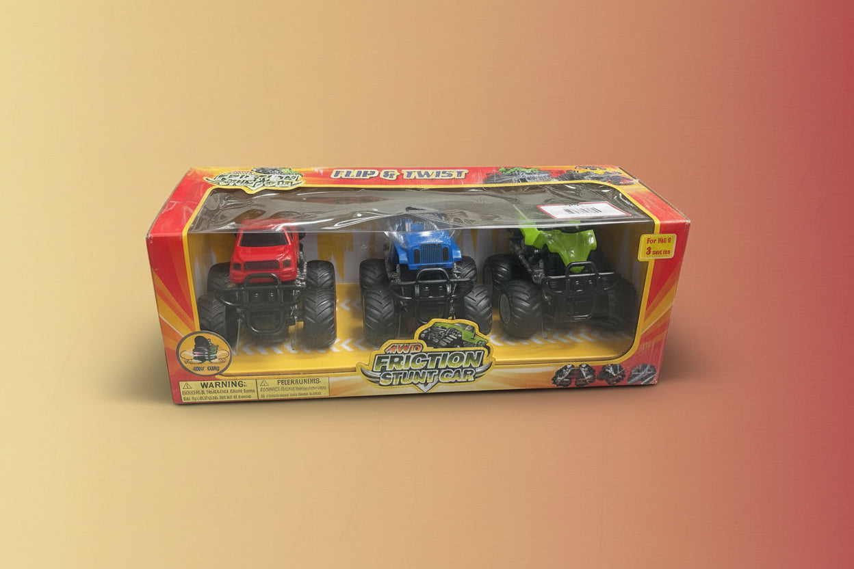 flip & twist Toys - Cars os 3 pc