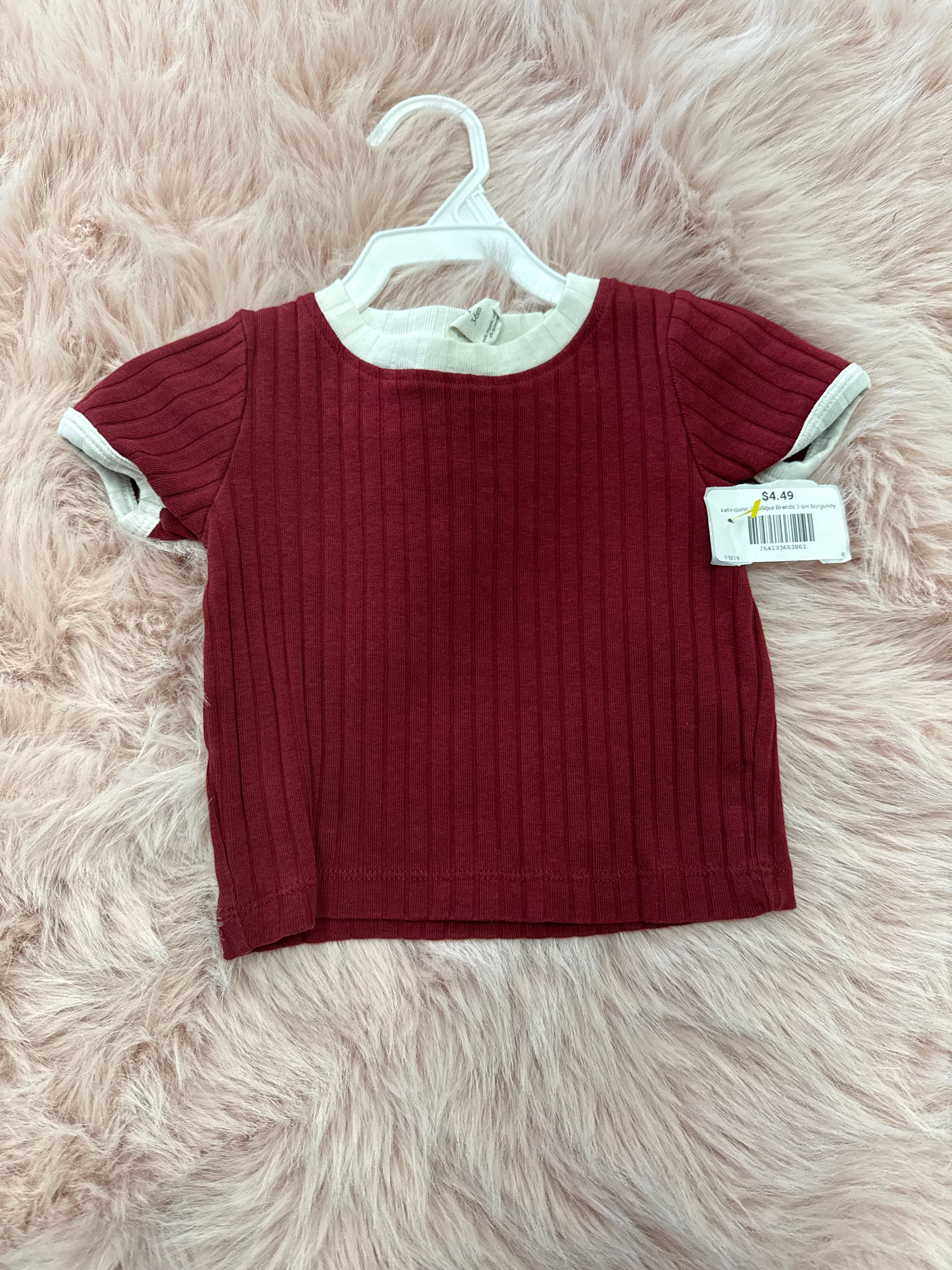 kate quinn Boutique Brands 3-6m burgundy