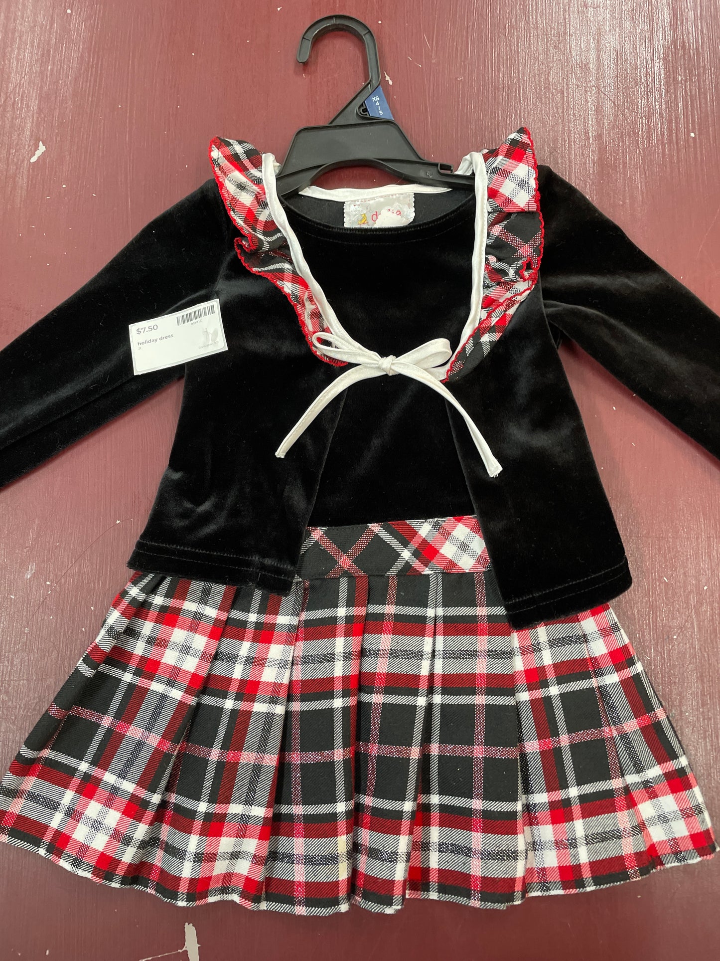 holiday dress (size: 2t)