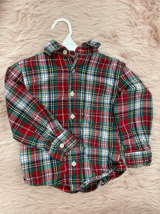 Winter Top 3t red
