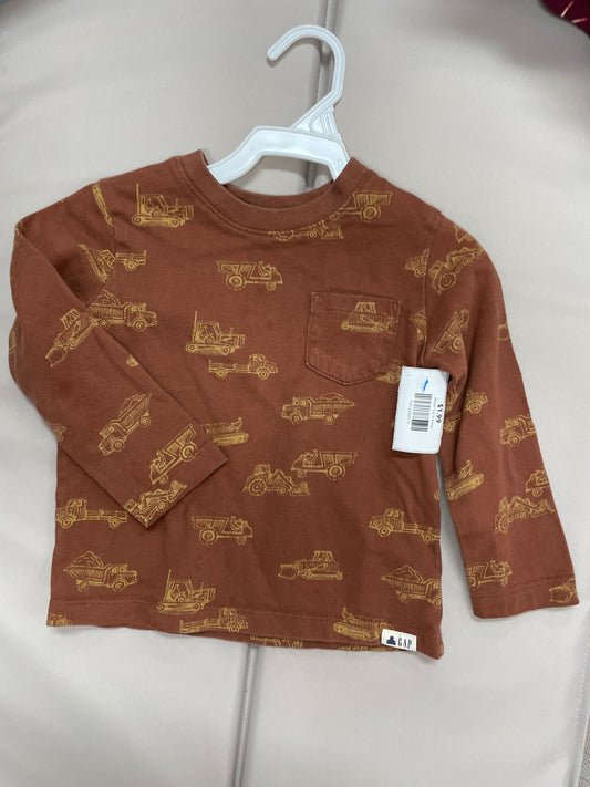Winter Top 2t brown