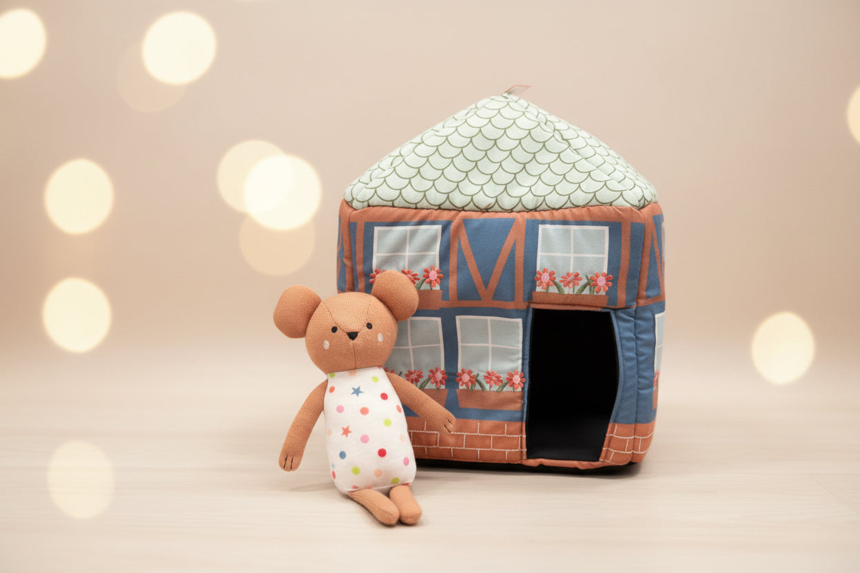 pillowfort Toys - Plush large mouse house