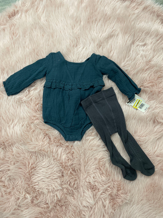 grayson mini Winter Set 6-9m navy