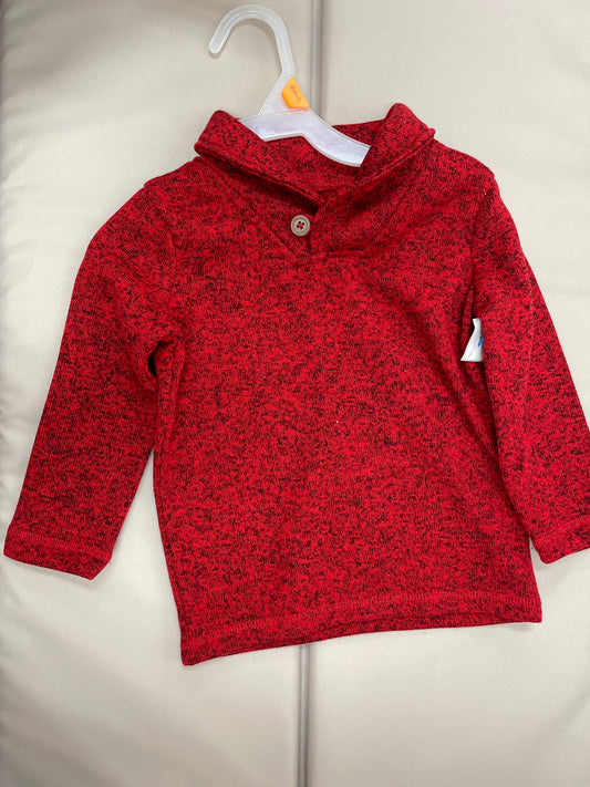 Winter Top 18m Red Sweater