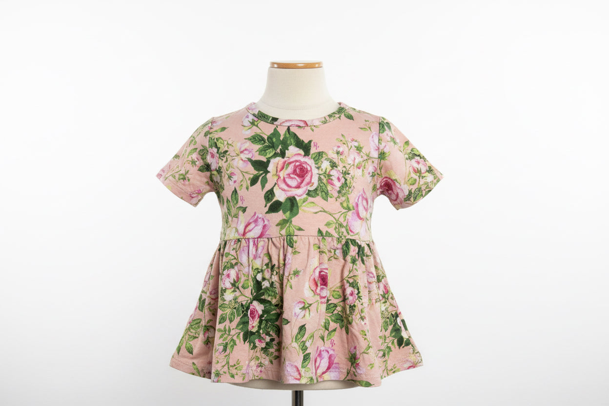 posh peanut Bamboo 2tod pink