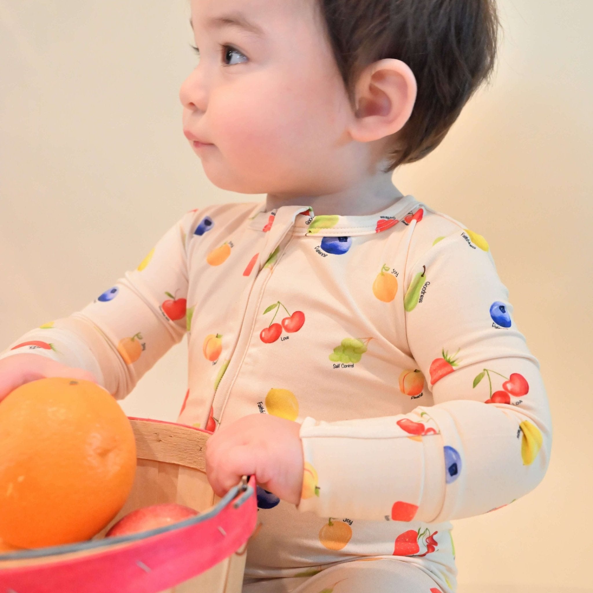 Fruit of the Spirit Zip Romper