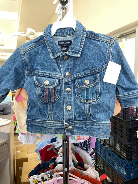 ralphlauren jean jacket (size: 3m)