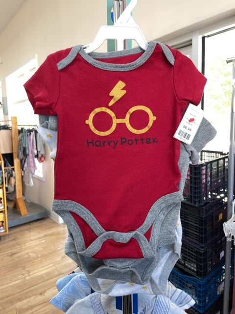 harry potter  bodysuit set, 6m