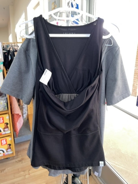 lalabu baby wearing tank (size: M, color: black)