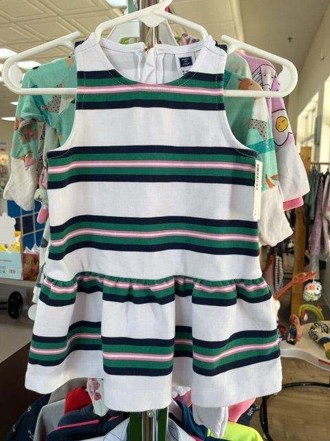 jane and jack tank dress (size: 6m)