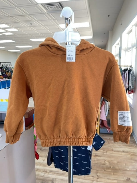 tan  hoodie, 6T