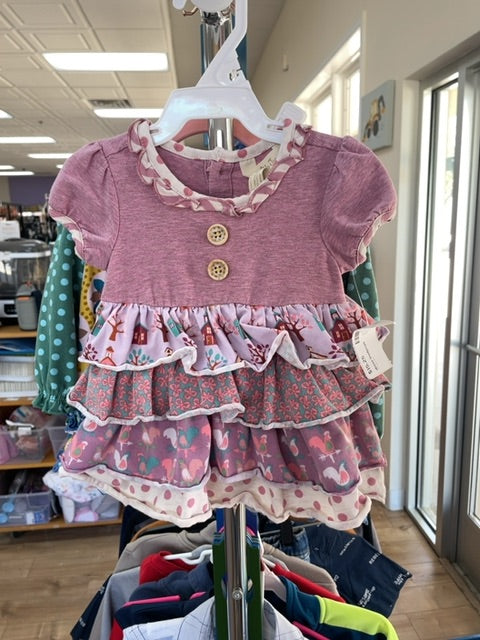 matilda jane dress bodysuit (consigner id: 021, size: 3-6m)