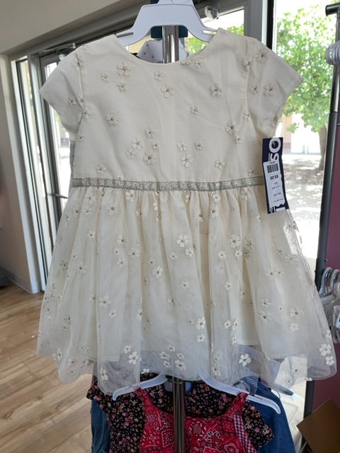 white  dress, 18m