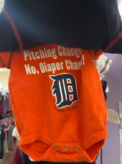 Detroit Onsie 4pc., 0-3m