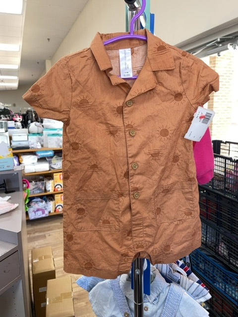 button up, 6m